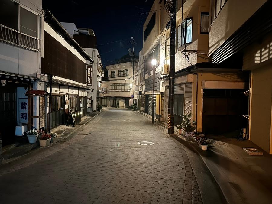 飯坂温泉 夜景 / Iizaka Onsen Night View